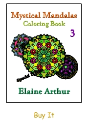 Buy Mystical Mandalas 3: Tranquil by Elaine Arthur