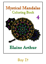 Buy Mystical Mandalas 4: Relaxing by Elaine Arthur