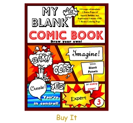 Buy My Blank Comic Book (Expert) by Elaine Arthur