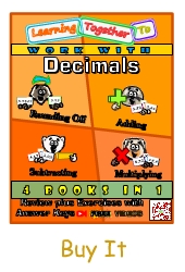 Buy the Orange Decimals Math Review and Exercise Book by Elaine Arthur