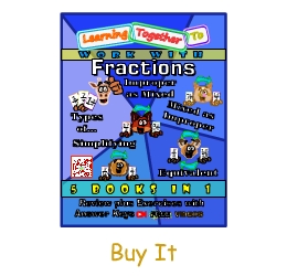 Buy the Blue Types of Fractions Review and Exercise Book by Elaine Arthur